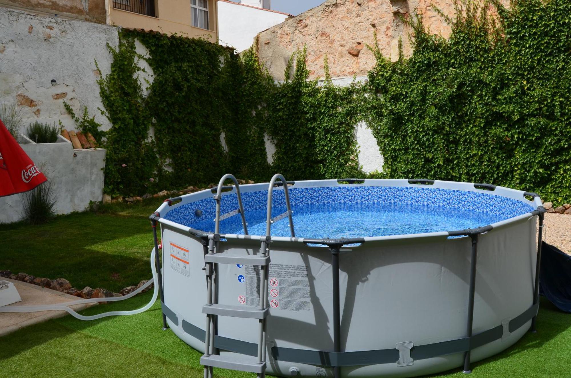 La Antigua, Casa Centrica, Amplio Patio, Piscina Y Barbacoa Campillo de Altobuey Exterior foto